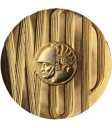 Medal Twórcy II RP Józef Piłsudski - Solidarność 1985