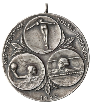 Medal Polski Związek Pływacki 1922, Mistrzostwa Polski Juniorów 1985