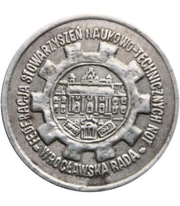 Medal Zasłużony Działacz Wrocławskiej Rady FSNT NOT 1947–1997 nr 223