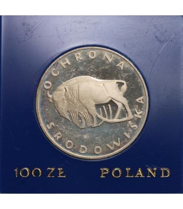 100 zł Żubr Ochrona środowiska 1977