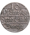 Wolne Miasto Gdańsk, 1923, 10 fenigów, stan 3