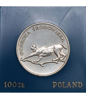 100 zł Ryś Ochrona środowiska 1981