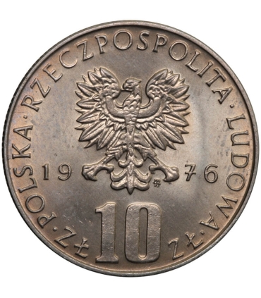 2x 10 złotych, Bolesław Prus, 1976, odmiana A i B, stan 1-