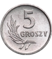 5 groszy 1968, mennicze