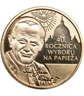 Medal – 40. Rocznica Wyboru Karola Wojtyły na Papieża (1978–2018)