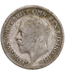 Wielka Brytania, 6 Pensów (Sixpence) 1928 – Srebro