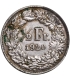Szwajcaria 1/2 franka: 1920, srebro