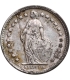Szwajcaria 1/2 franka: 1920, srebro