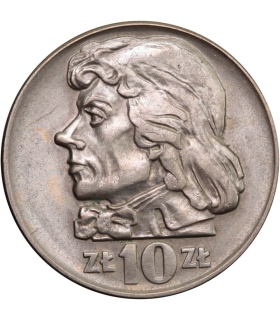 10 złotych Tadeusz Kościuszko 1966, stan 1-/2+