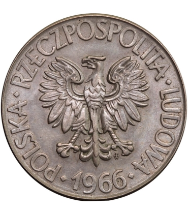 10 złotych Tadeusz Kościuszko 1966, stan 1-/2+