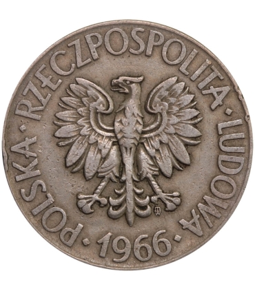 10 złotych Tadeusz Kościuszko 1966, stan 3, RZADKA