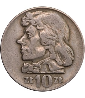 10 złotych Tadeusz Kościuszko 1966, stan 3, RZADKA