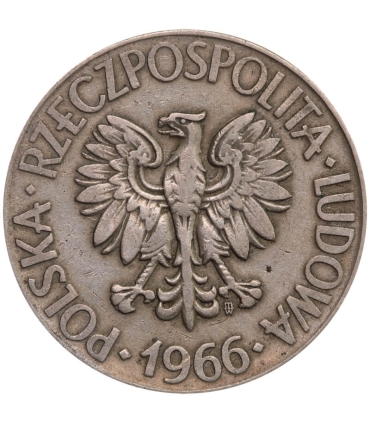 10 złotych Tadeusz Kościuszko 1966, stan 3, RZADKA