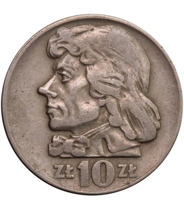 10 złotych Tadeusz Kościuszko 1966, stan 3, RZADKA