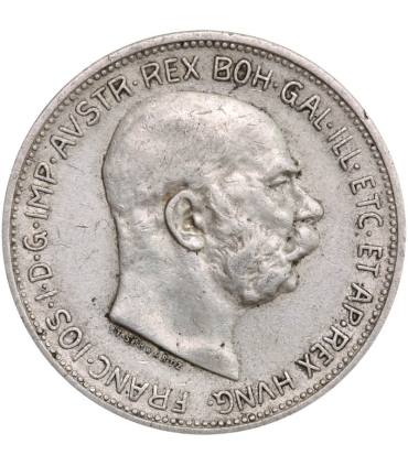 Austria, 2 korony 1913, Franciszek Józef I, stan 2
