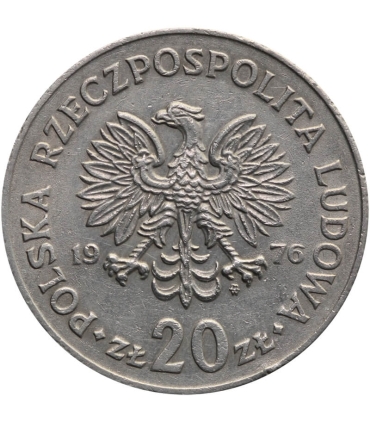 3x 20 złotych Nowotko 1976 ze znakiem mennicy, odmiany A, B, C