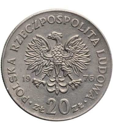 3x 20 złotych Nowotko 1976 ze znakiem mennicy, odmiany A, B, C