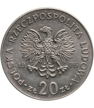 3x 20 złotych Nowotko 1976 ze znakiem mennicy, odmiany A, B, C