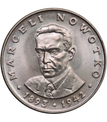 3x 20 złotych Nowotko 1976 ze znakiem mennicy, odmiany A, B, C