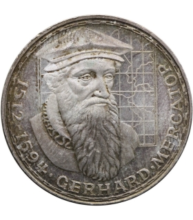 RFN 5 Marek 1969 F – 375. Rocznica Śmierci Gerharda Mercatora | Srebro