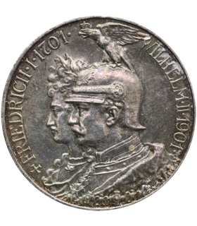 Cesarstwo Niemieckie 5 marek, 1901 200 rocznica - Królestwo Prus