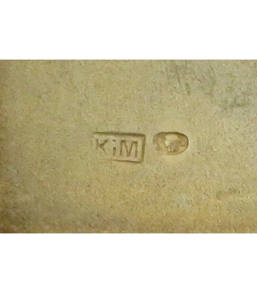 Srebrna papierośnica 800 – Krupski i Matulewicz – dwudziestolecie międzywojenne – 72,34g