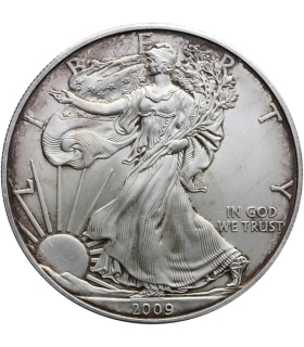 1 Dollar Liberty Orzeł 2009, 1 uncja srebro Ag 999 stan 1-