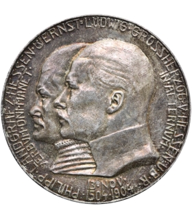 Cesarstwo Niemieckie 5 marek, 1904 400. Rocznica urodzin Filipa Wielkodusznego, 1-