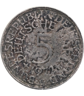 Niemcy 5 marek, 1972 G - srebro