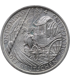 5 Marek 1984 D - 150. Rocznica Niemieckiego Związku Celnego (Zollverein)