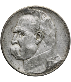 5 złotych Piłsudski 1935, stan 3-
