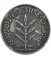 Palestyna Brytyjska 100 milów, 1935 (Brytyjski Mandat Palestyny), srebro