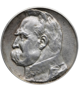 5 złotych Piłsudski 1936, stan 3/3+