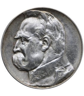 5 złotych Piłsudski 1936, stan 3