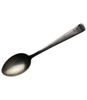 Niemiecka łyżeczka posrebrzana B. Henneberg „90” III Rzesza