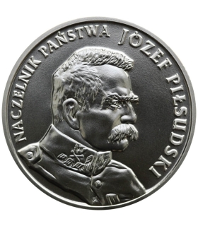 Medal,100 Rocznica Odzyskania Niepodległości 1918 - 2018, Naczelnik Państwa Józef Piłsudski