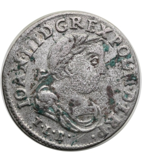 Jan III Sobieski, Szóstak 1680, stan 4