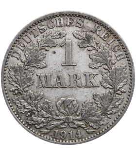 1 Marka 1905, D, stan 3, srebro
