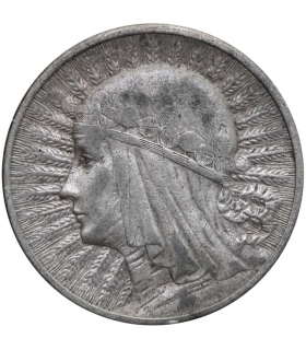 2 złote głowa kobiety 1934, ładna