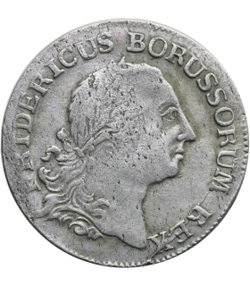 Prusy, Fryderyk II Wielki, 1/6 talara (Sechser) 1764 A, Berlin, srebro