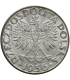 2 zł Żaglowiec 1936, stan 2+