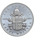 Polska, medal Jan Paweł II, Audiencja dla delegatów Solidarności, 2008 r., srebro