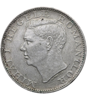 Rumunia 500 lei, 1944, srebro