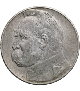 10 złotych Józef Piłsudski 1935, stan 3+