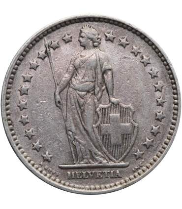 Szwajcaria 2 franki, 1920
