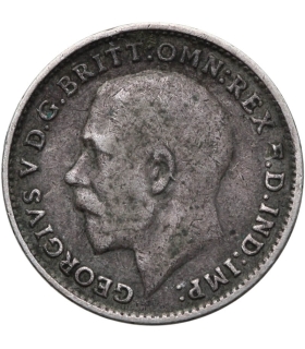 3 Pensy (Threepence) – Wielka Brytania, 1916, srebro