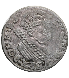 Zygmunt III Waza trojak koronny 1621, ładny