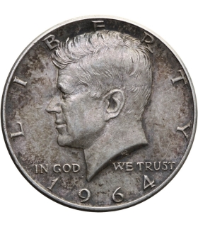 USA 1/2 dolara half dollar Kennedy 1964, stan 2-