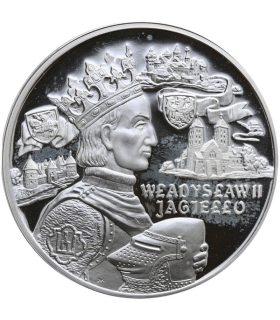 Medal Władysław Jagiełło Bitwa pod Grunwaldem, srebro Ag999
