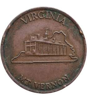 USA, Virginia – Mt. Vernon, Old Dominion State, żeton pamiątkowy